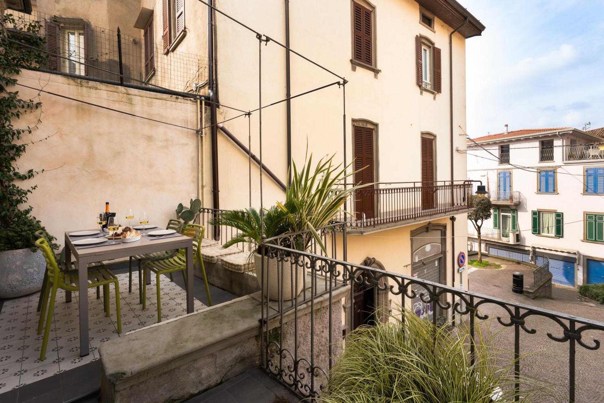 Apartmán La Casa Sulla Terrazza Sarnico Exteriér fotografie